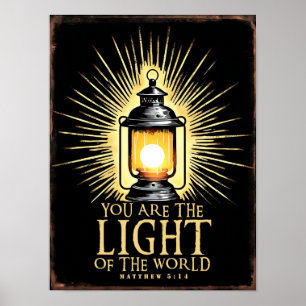 Poster Matthieu 5:14