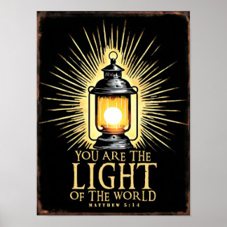 Poster Matthieu 5:14