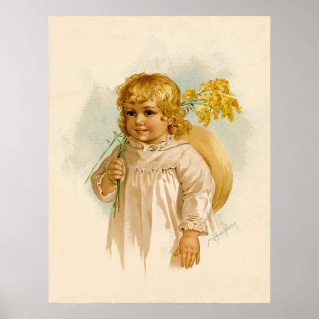 Poster Maud Humphrey Child A (Devant)