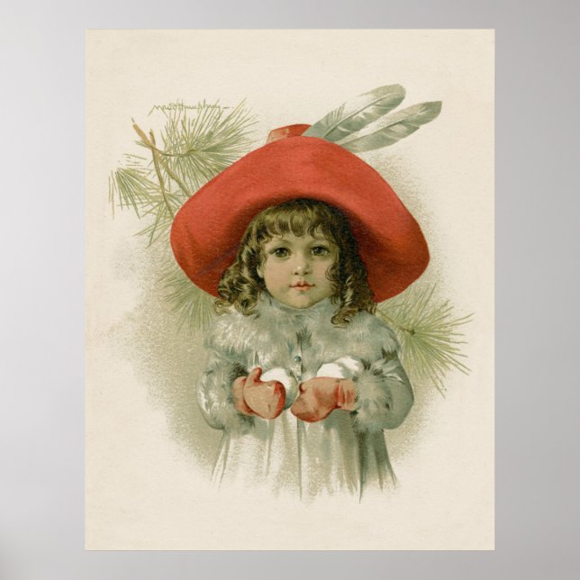 Poster Maud Humphrey Child B (Devant)