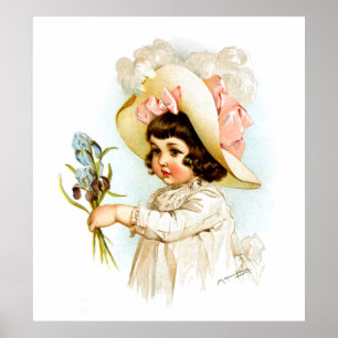 Poster Maud Humphrey : Enfant français