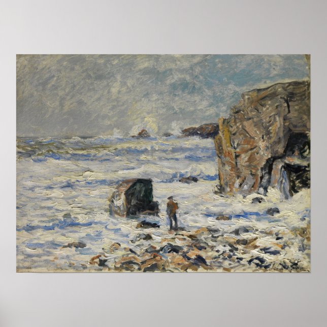 Poster Maufra - Côte bretonne (Devant)