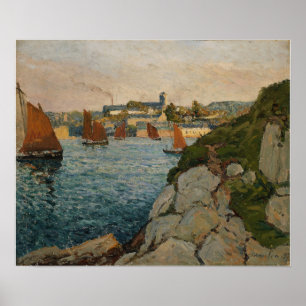 Poster Maufra - Douarnenez sous le soleil 1905
