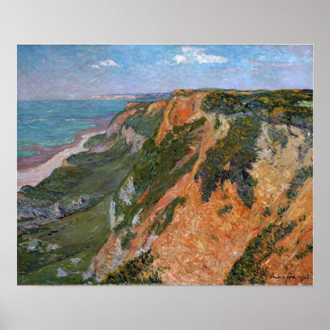 Poster Maufra - Les falaises rouges (Devant)