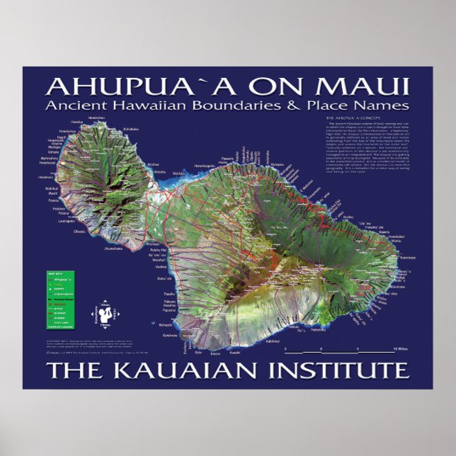 Poster Maui Ahupuaa (Devant)