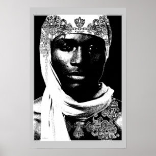 Poster Maures d'Afrique du Nord