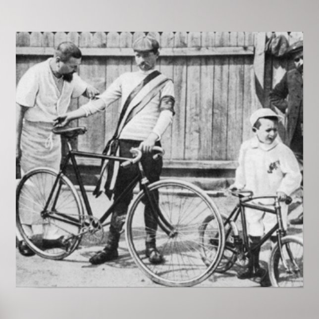 Poster Maurice Garin 1903 Vainqueur du Tour de France (Devant)