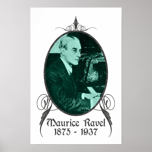 Poster Maurice Ravel (Devant)
