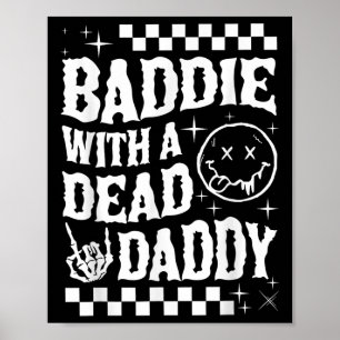 Poster Mauvais Avec Un Papa Mort Papa Dead Club Funny Dar
