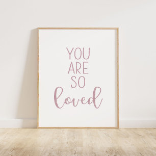 Poster Mauve Tu Es Si Amoureux