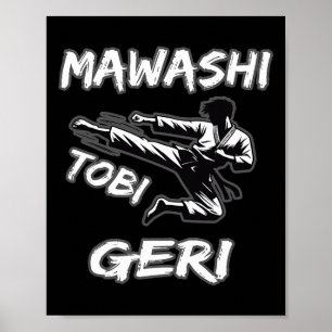 Poster Mawashi Tobi Geri