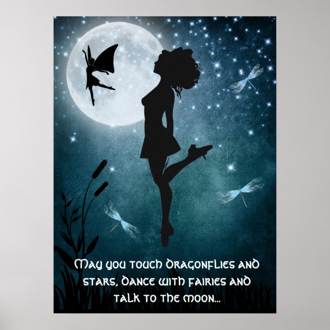 Poster May You Dance with Fairies Irish Dance Hard Shoe (Devant)