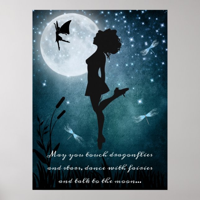Poster May You Dance with Fairies Irish Dance Hard Shoe (Devant)