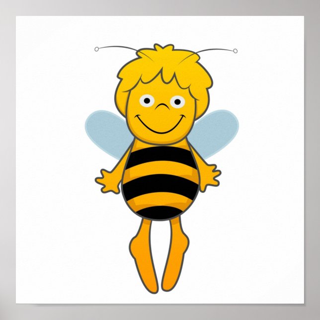 Poster Maya Bee Happy (Devant)