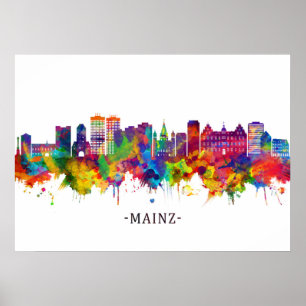 Poster Mayence Germany