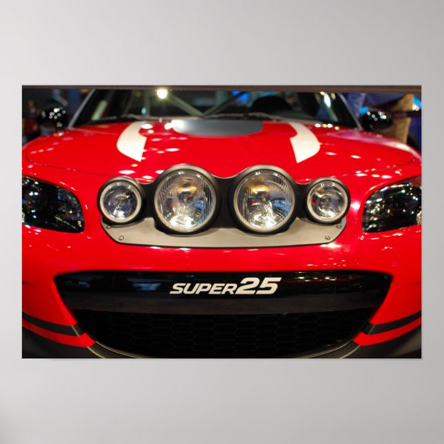 Poster Mazda Super 25 MX5 Miata (Devant)
