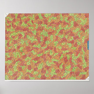 Poster Maze de mélange