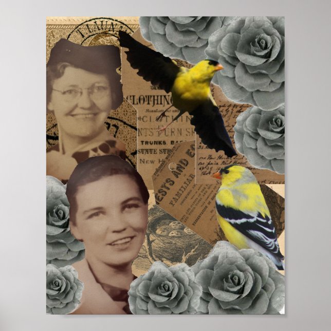 Poster Mazie et Lessie Collage (Devant)