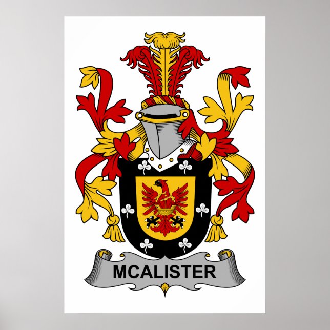 Poster McAlister Family Crest (Devant)