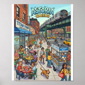 Poster McCarren Park Skate de minuit