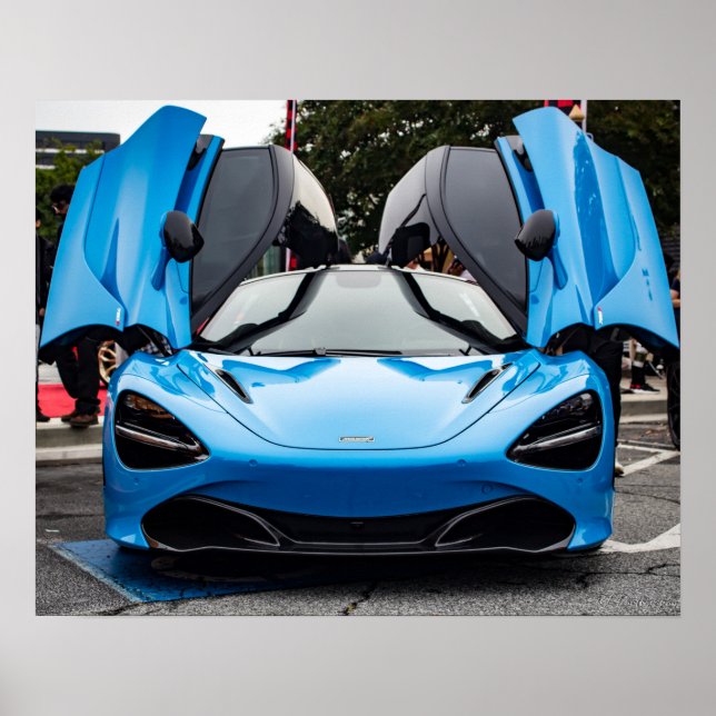 Poster McLaren 720S (Devant)