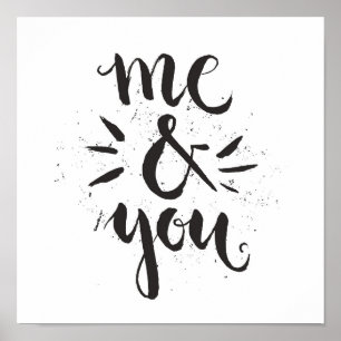Poster Me And You