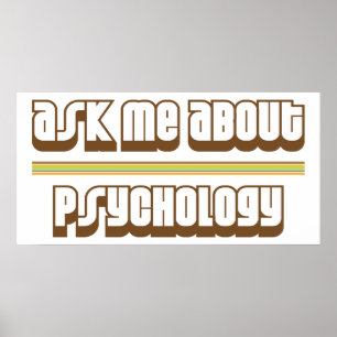 Poster Me questionner sur la psychologie