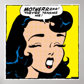 Poster Me taquiner ! (plus grandes tailles)