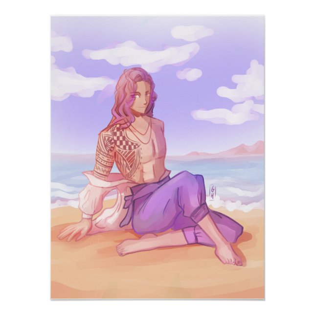 Poster Mec de la plage  (Devant)