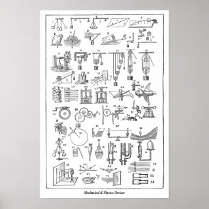 Poster ~ mécanique et de physique de dispositifs de ~ de
