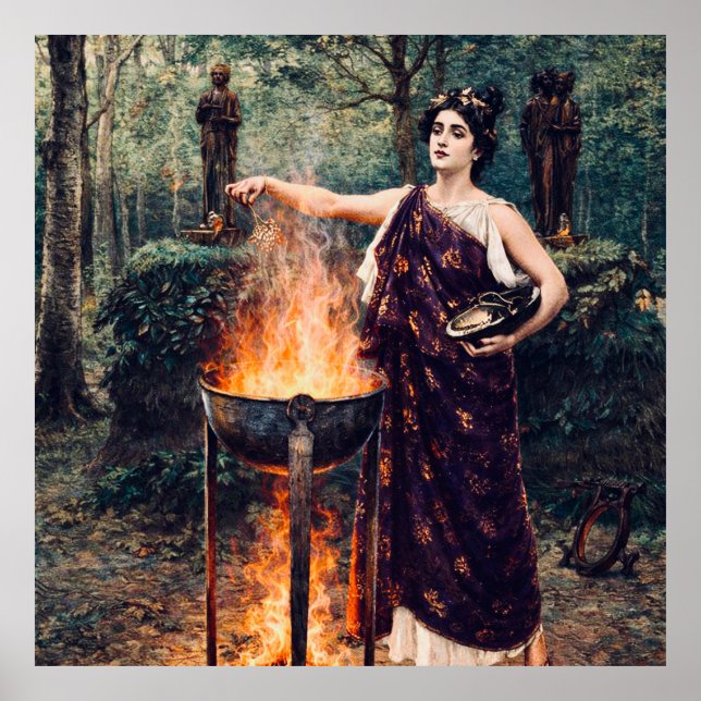 Poster Medea Brewing Her Potion –  (Devant)