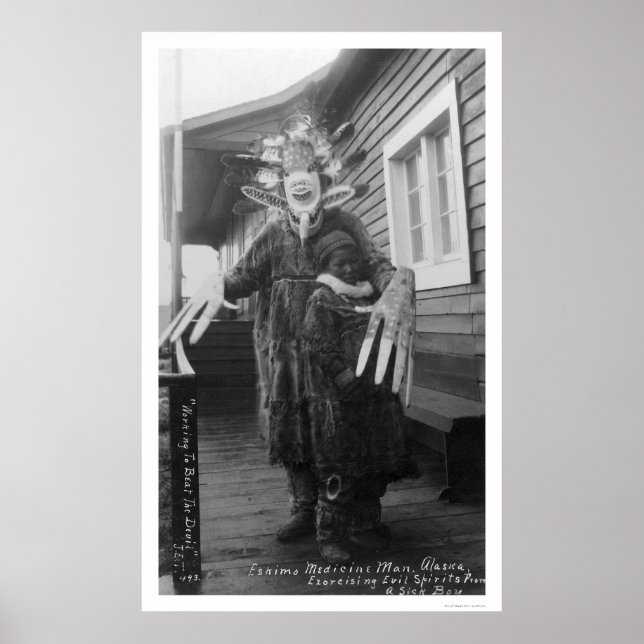 Poster Médecin Eskimo 1912 (Devant)