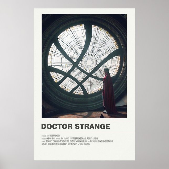 Poster Médecin Strange Alternatif (Devant)