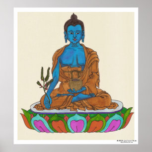 Poster Médecine Bouddha