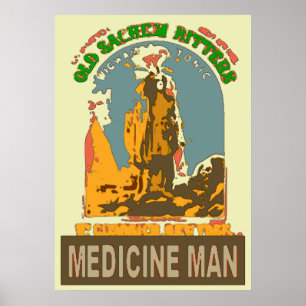 Poster Médecine Homme Tonique