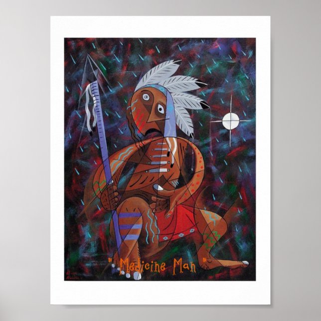 Poster " Medicine Man " (Devant)