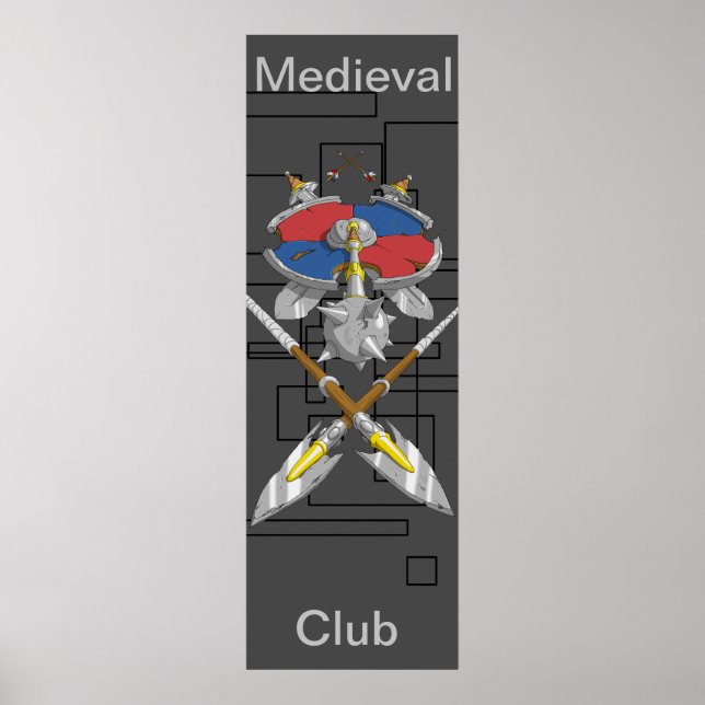 poster medieval club (Devant)