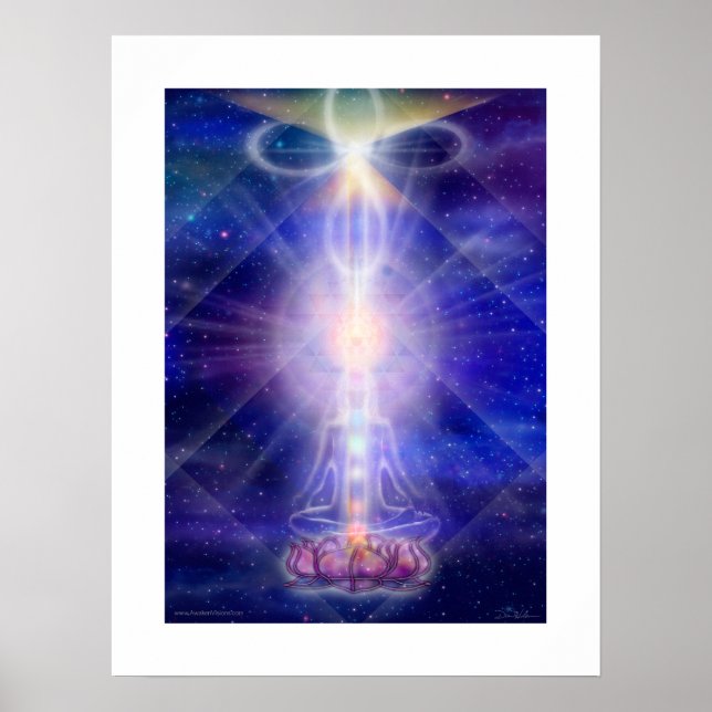 Poster méditateur (Devant)