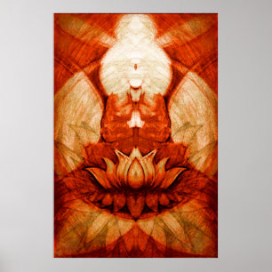 Poster Méditation.Lotus4