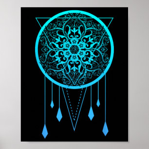 Poster Méditation, Vêtements de Yoga, Géométrie Namaste C