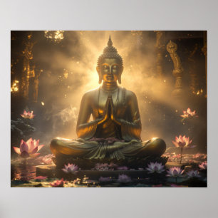 POSTER MÉDITATION - YOGA - CARPE DIEM