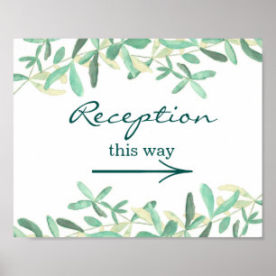 Poster Méditerranée   Symbole de réception de mariage