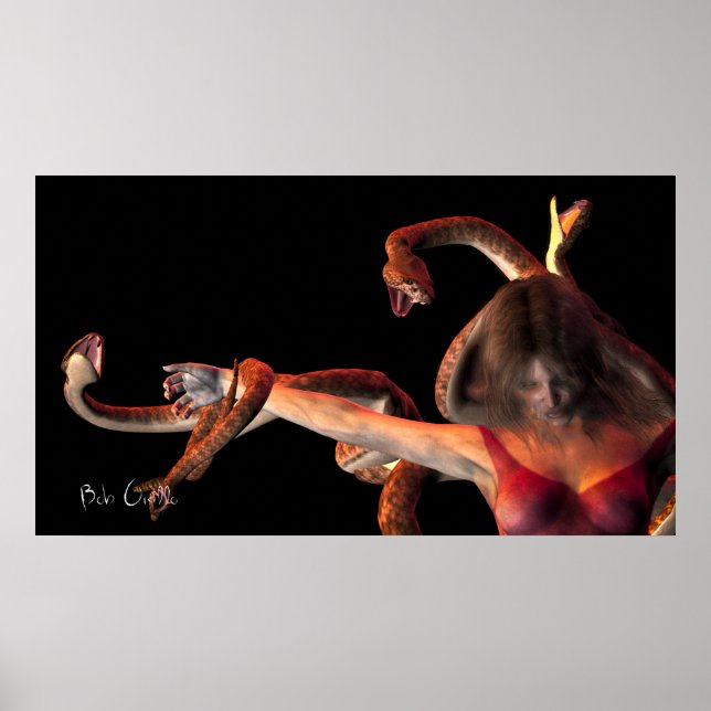 Poster Medusa (Devant)