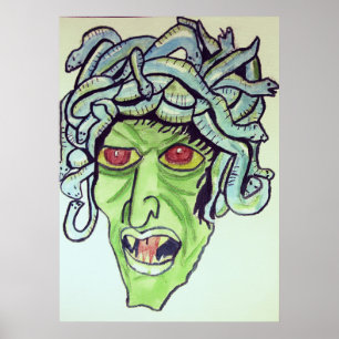 POSTER MÉDUSE