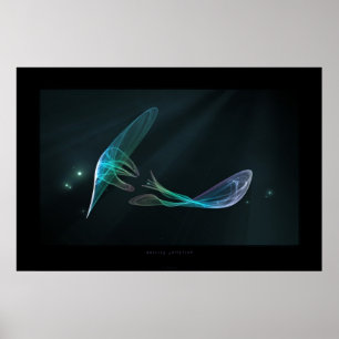 Poster méduse dansante