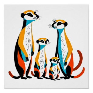 Poster Meerkats