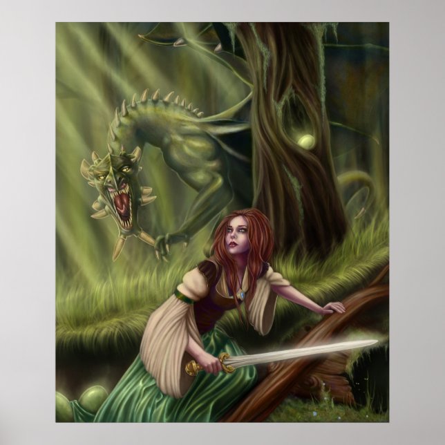 Poster Méfiez-vous de la toile de bois (Devant)