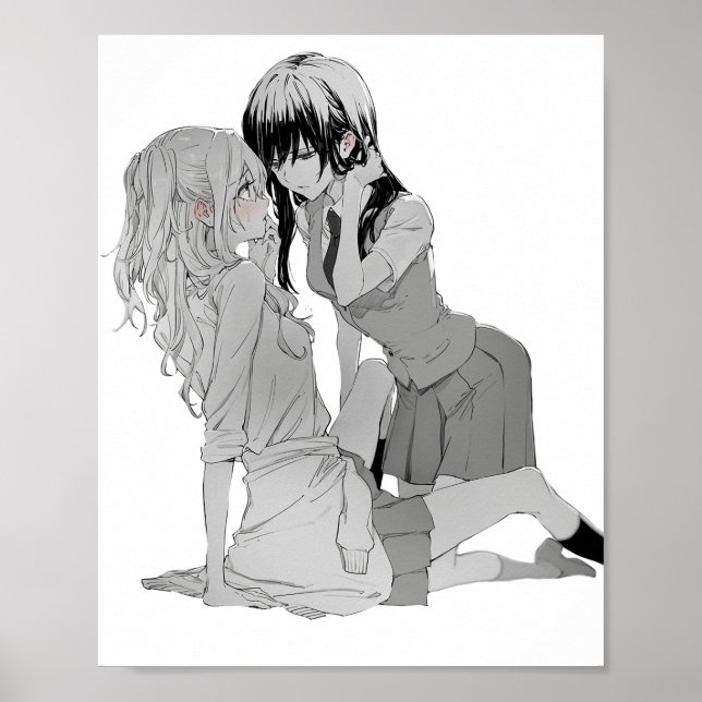 Poster Mei x Yuzu - Citrus Manga (Devant)