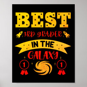 Poster MEILLEUR 3E NIVEAU DANS LA GALAXIE drôle mignon