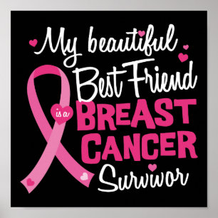 Poster Meilleur Ami Survivant du cancer du sein